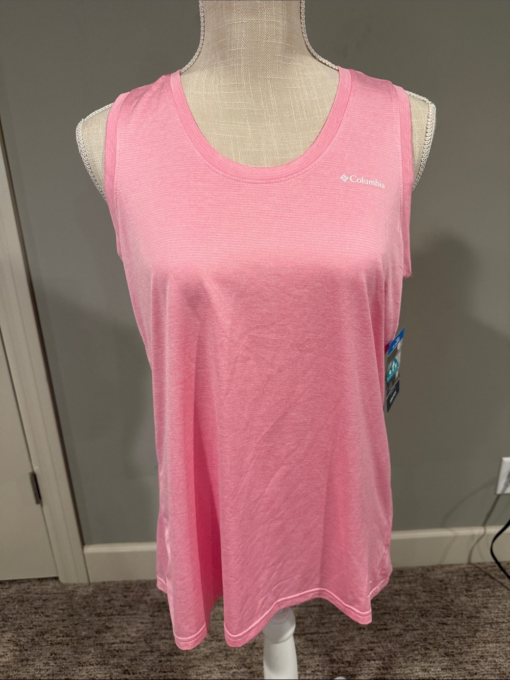 Columbia Pink Womens Active Tank Top
